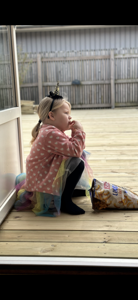 Leah 5 år
