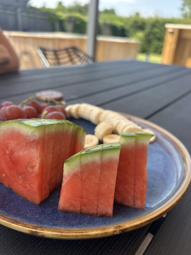 Frukttallrik