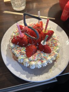 5-års tårta