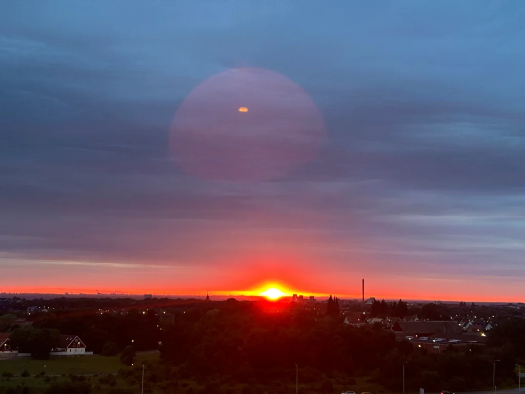 Solen går ner