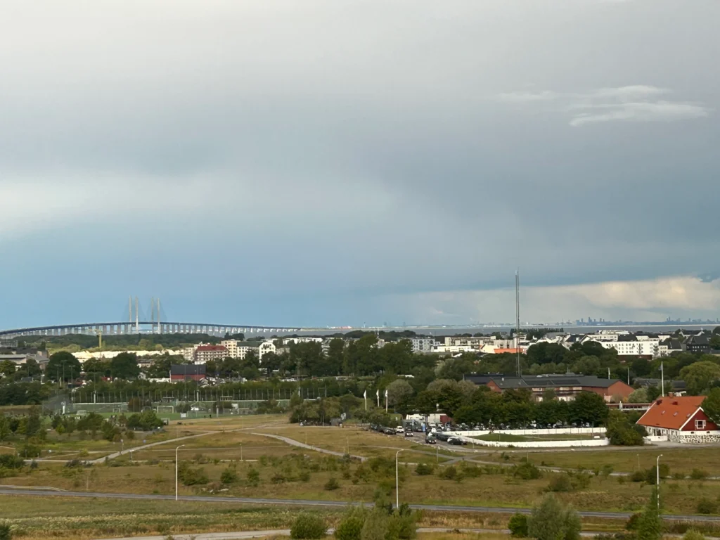 Utsikt över Öresund