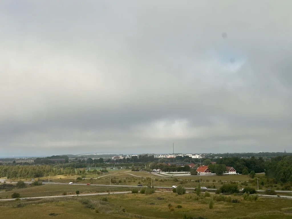 Morgondimma över Öresund